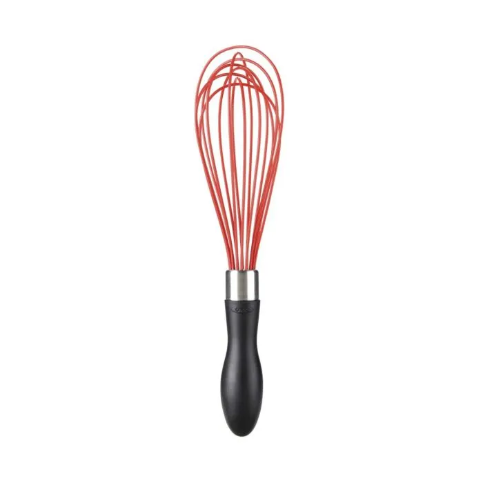 11" Red Silicone Balloon Whisk