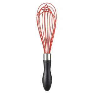 11" Silicone Balloon Whisk-Red