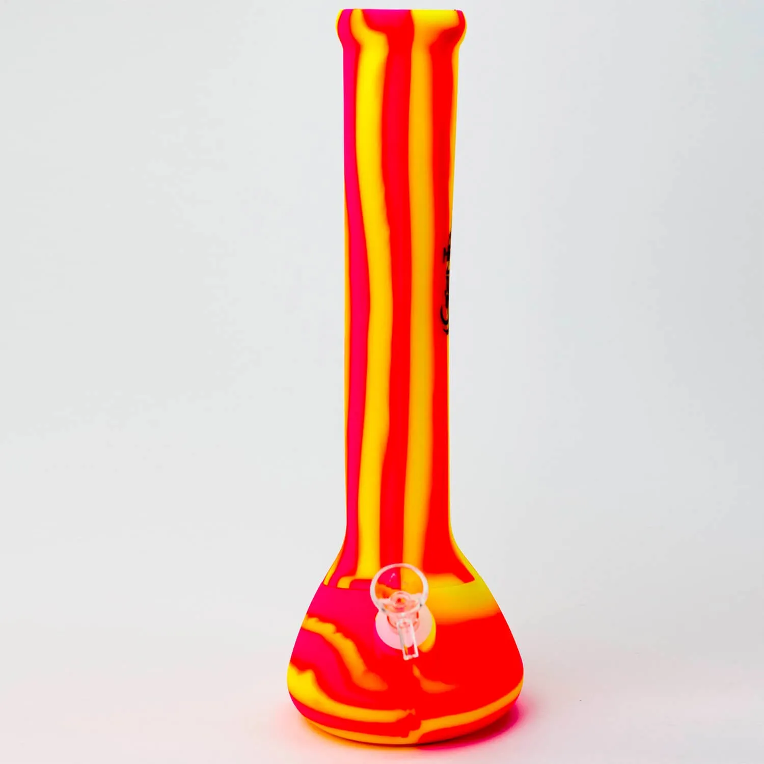 13" Stripe Silicone Bong