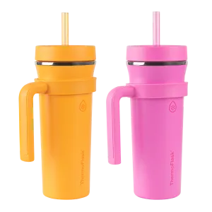 32oz Tumbler with Handle 2 Pack