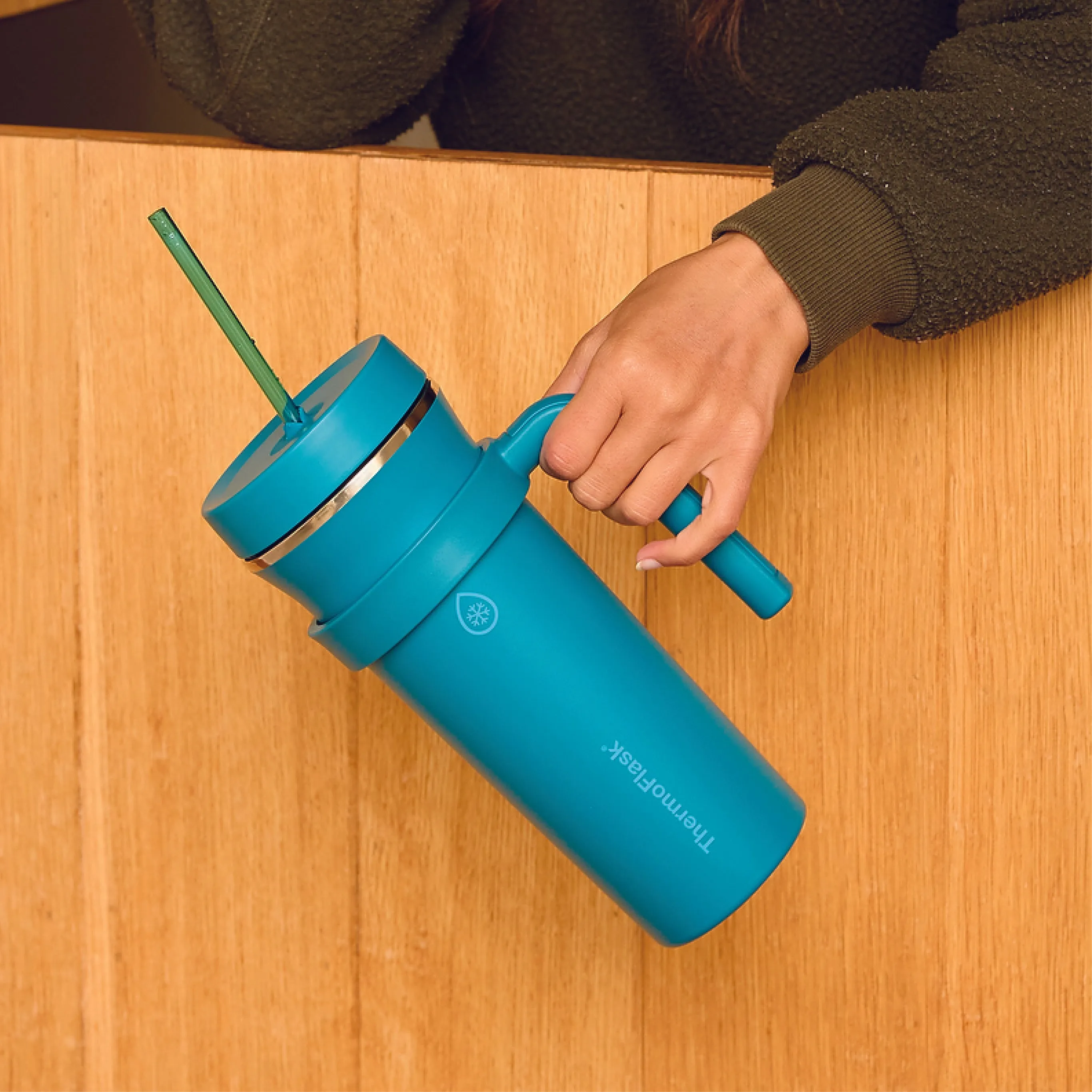 32oz Tumbler with Handle 2 Pack