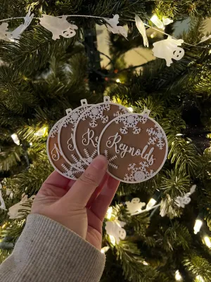 3D-Printed Christmas Ornaments