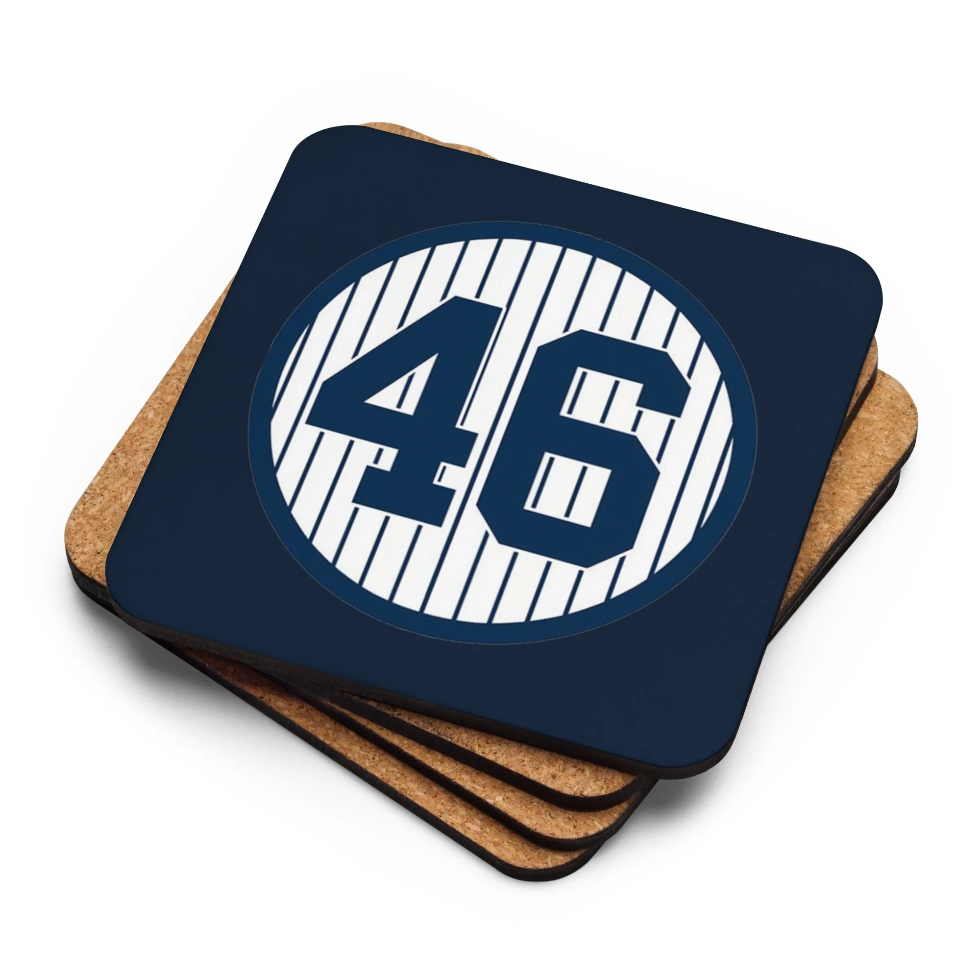 46 Andy Pettitte Cork-back coaster