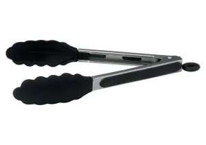 9"  Silicone Tip Tongs