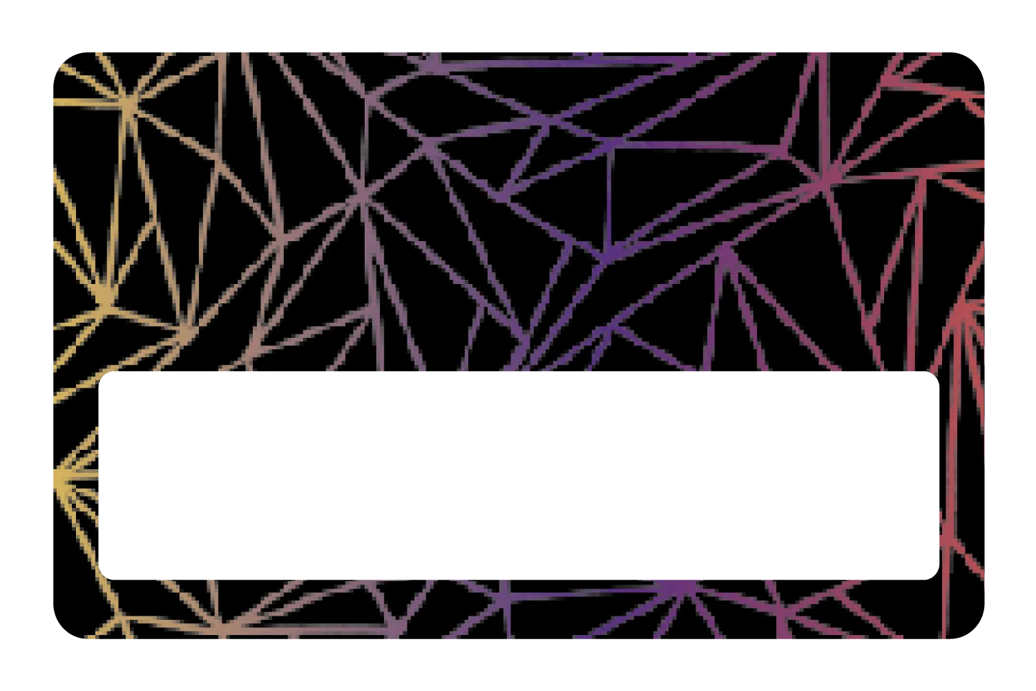 Abstract Pattern Triangles