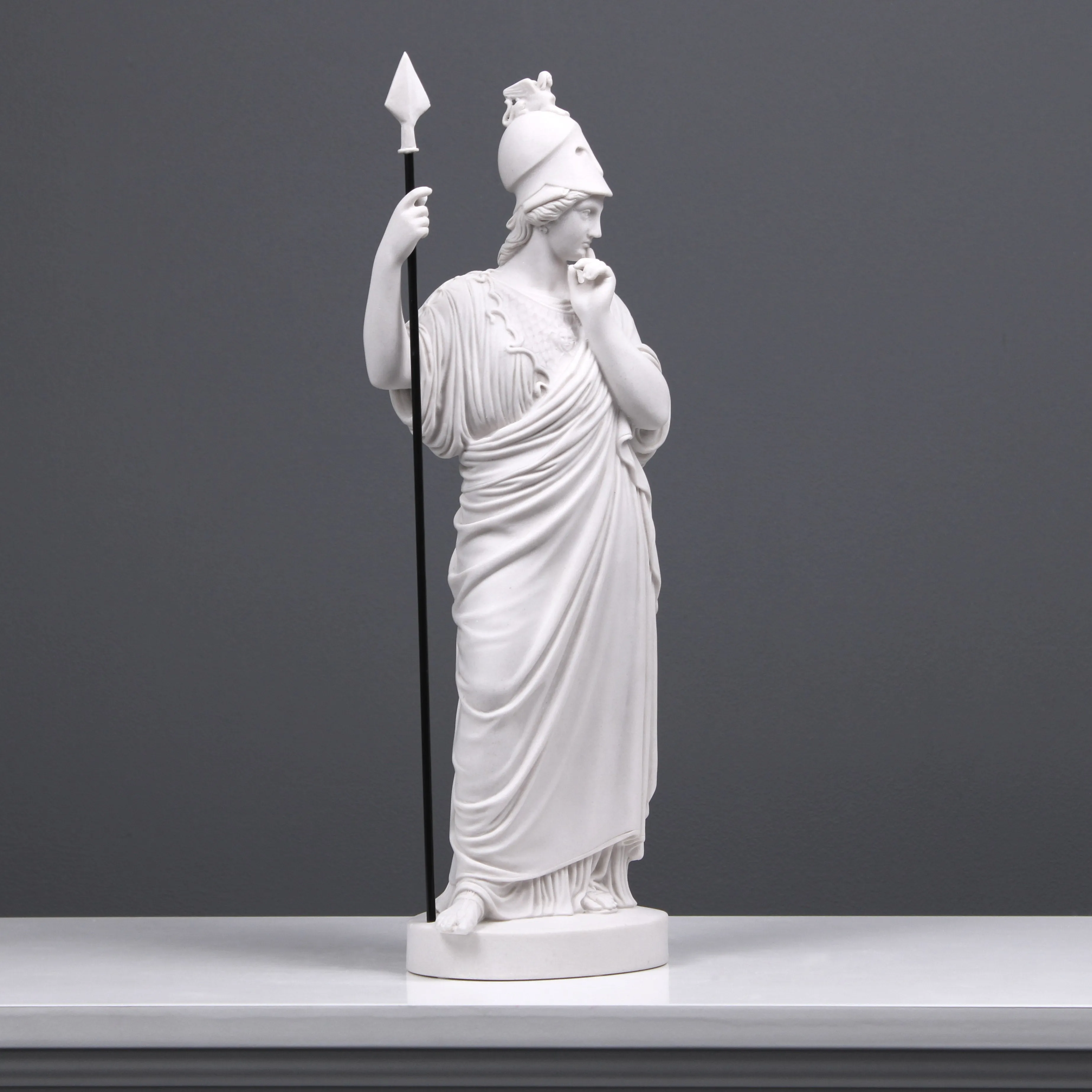 Athena Statue with spear - figurine of Athena Giustiniani