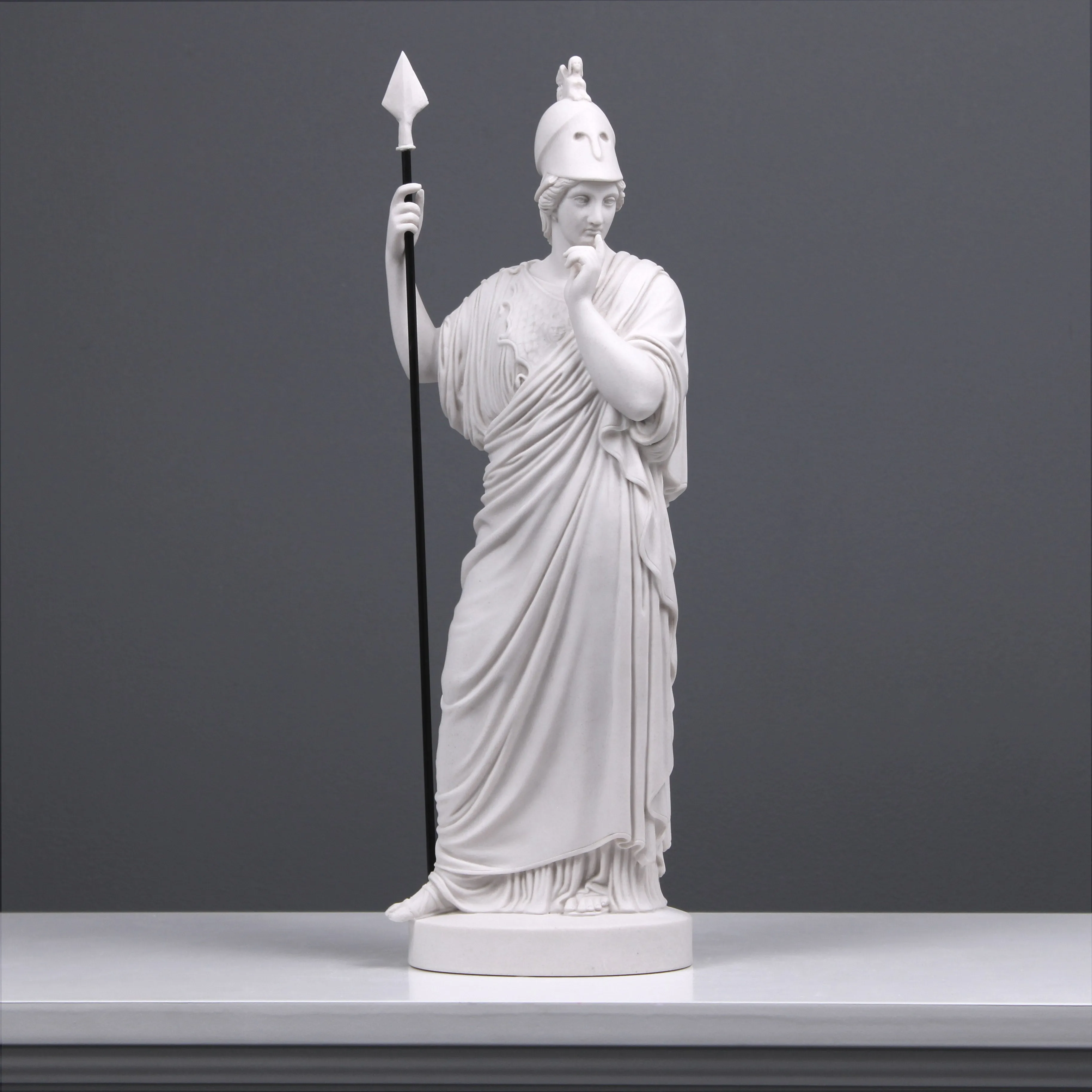 Athena Statue with spear - figurine of Athena Giustiniani