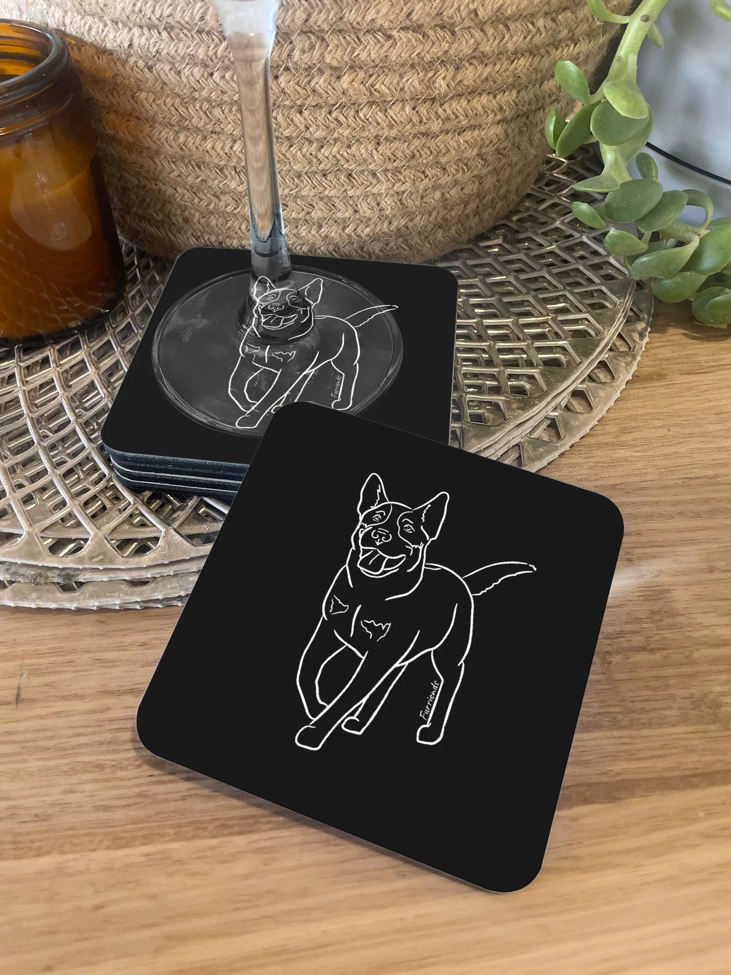 Australian Cattle Dog Coaster