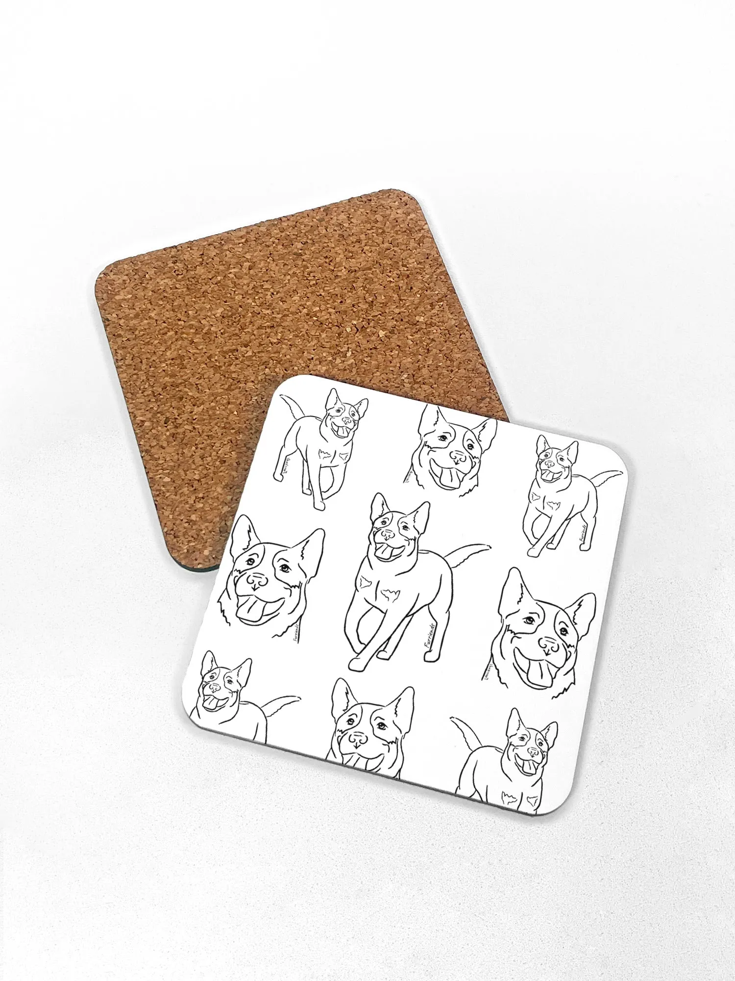 Australian Cattle Dog Coaster