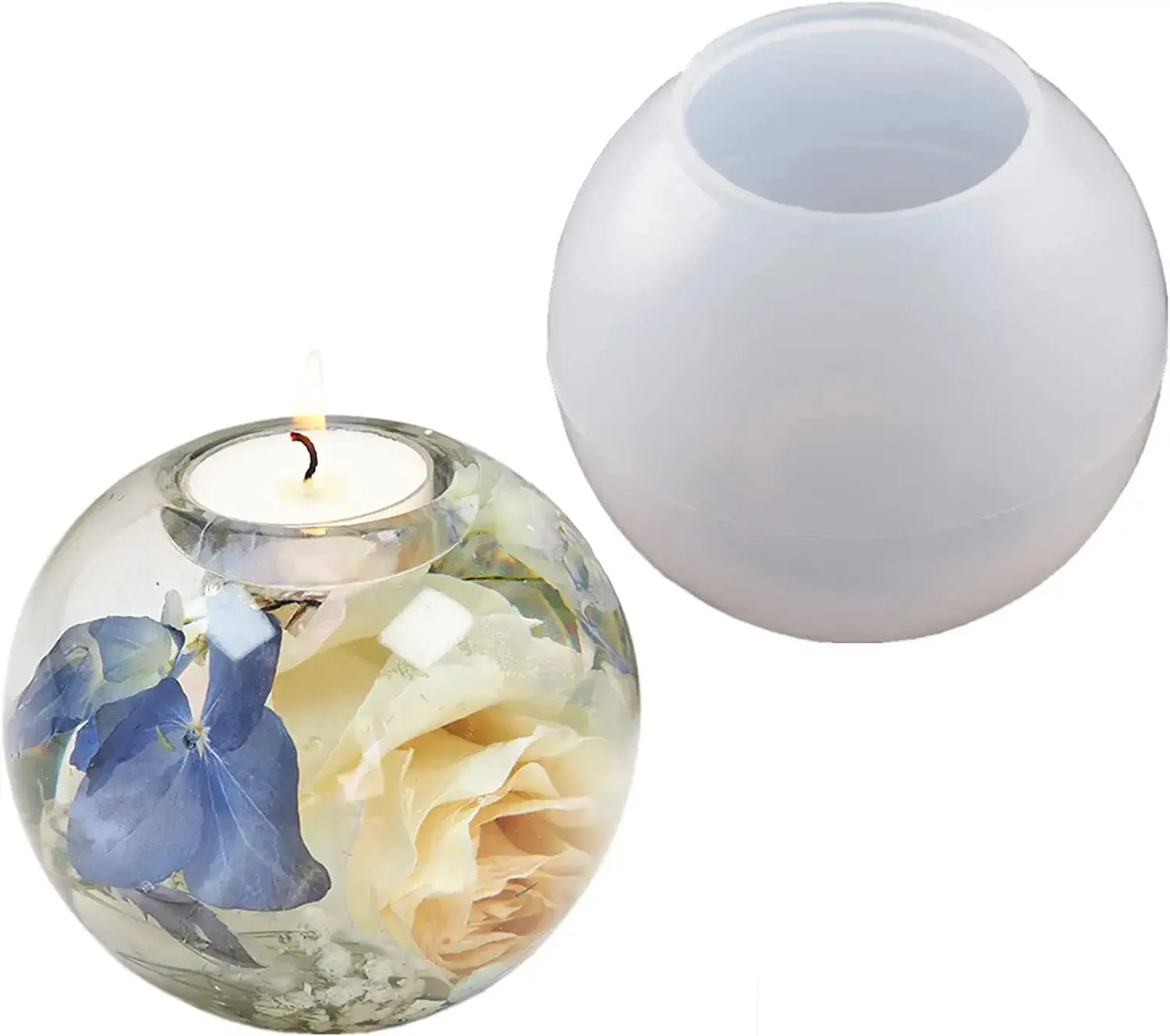 Ball T-Light Candle Holder