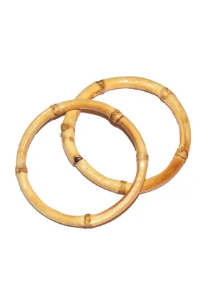 Bamboo Bracelets - Natural (Pair of 2)