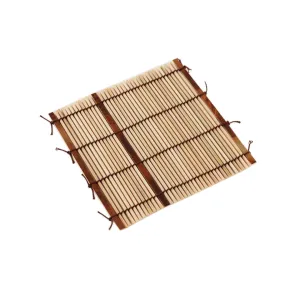 Bamboo Sudare Coaster Light Brown 4.3" x 4.3"