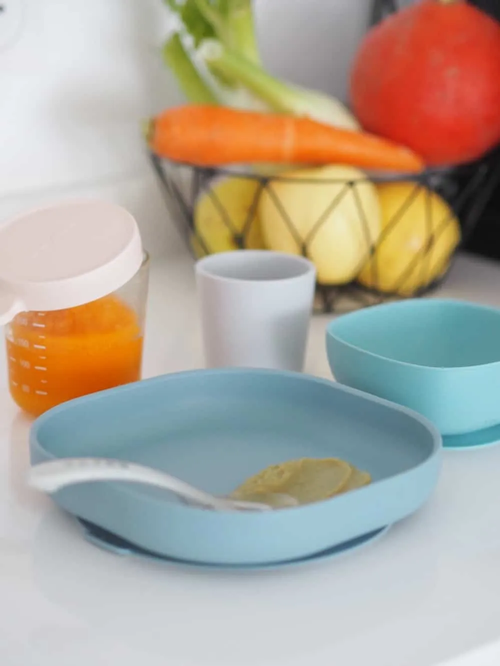 BEABA Silicone Meal Set - Set of 4