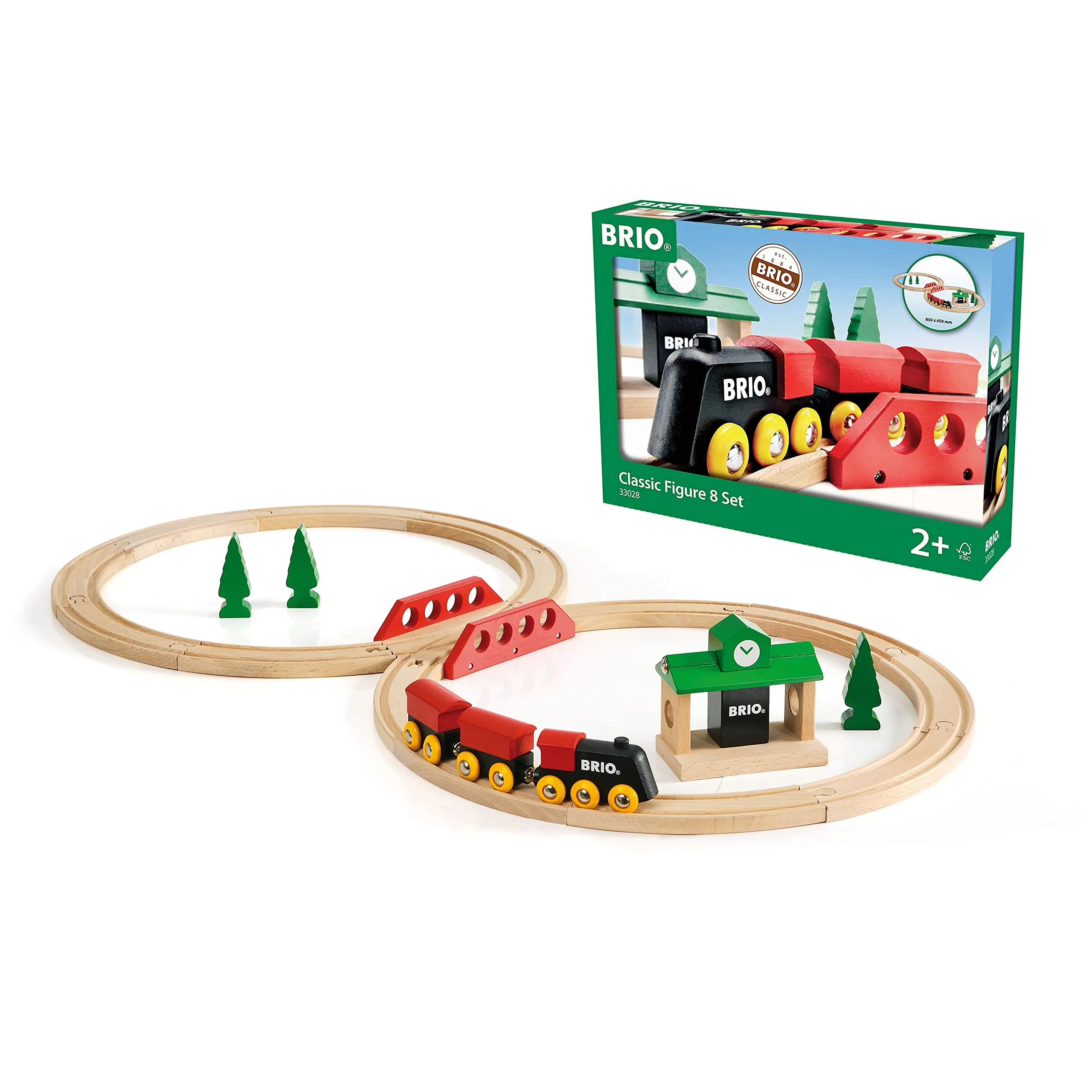 BRIO Train Classic Figure 8 Set 33028