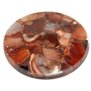 Carnelian Charger Circle Coaster