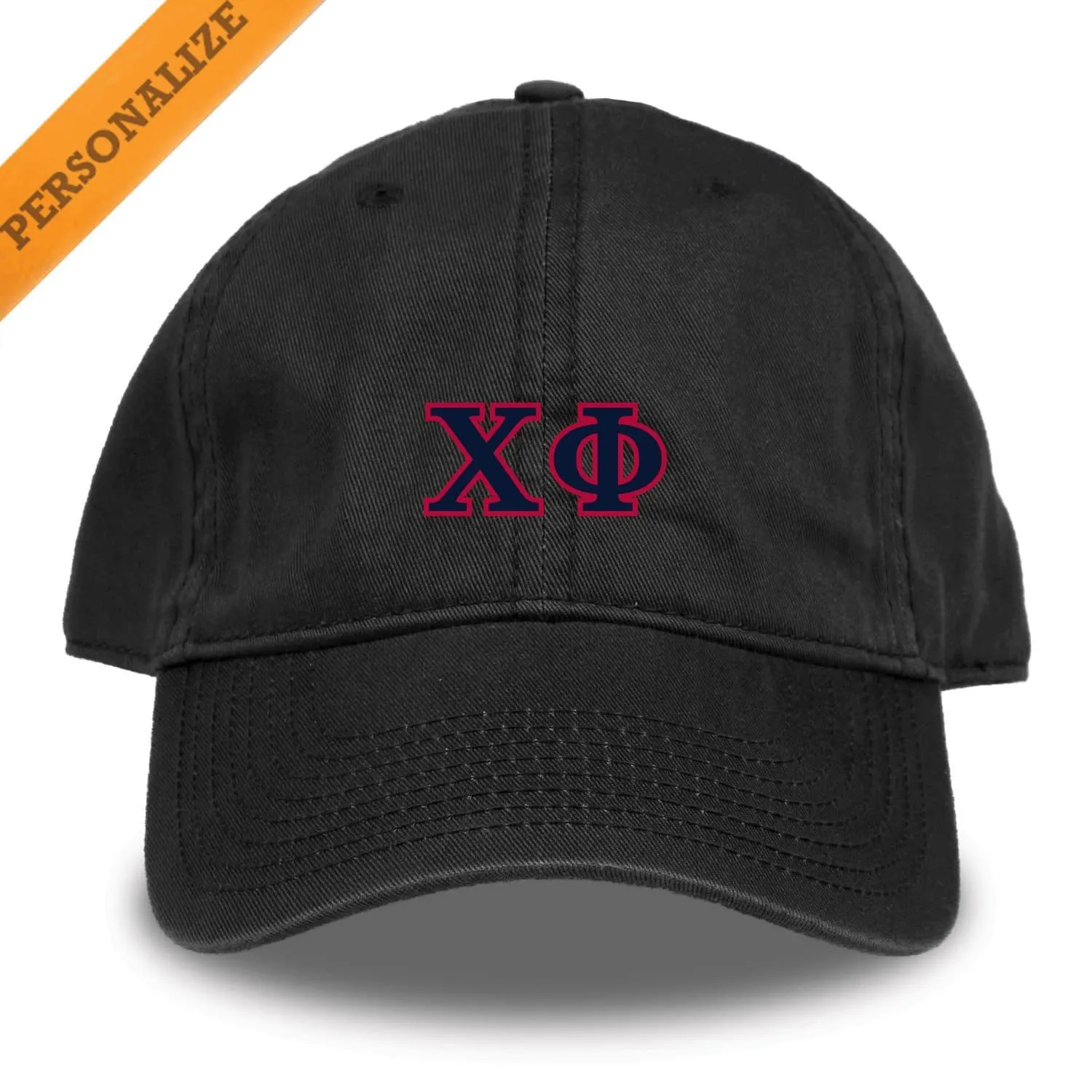 Chi Phi Personalized Black Hat