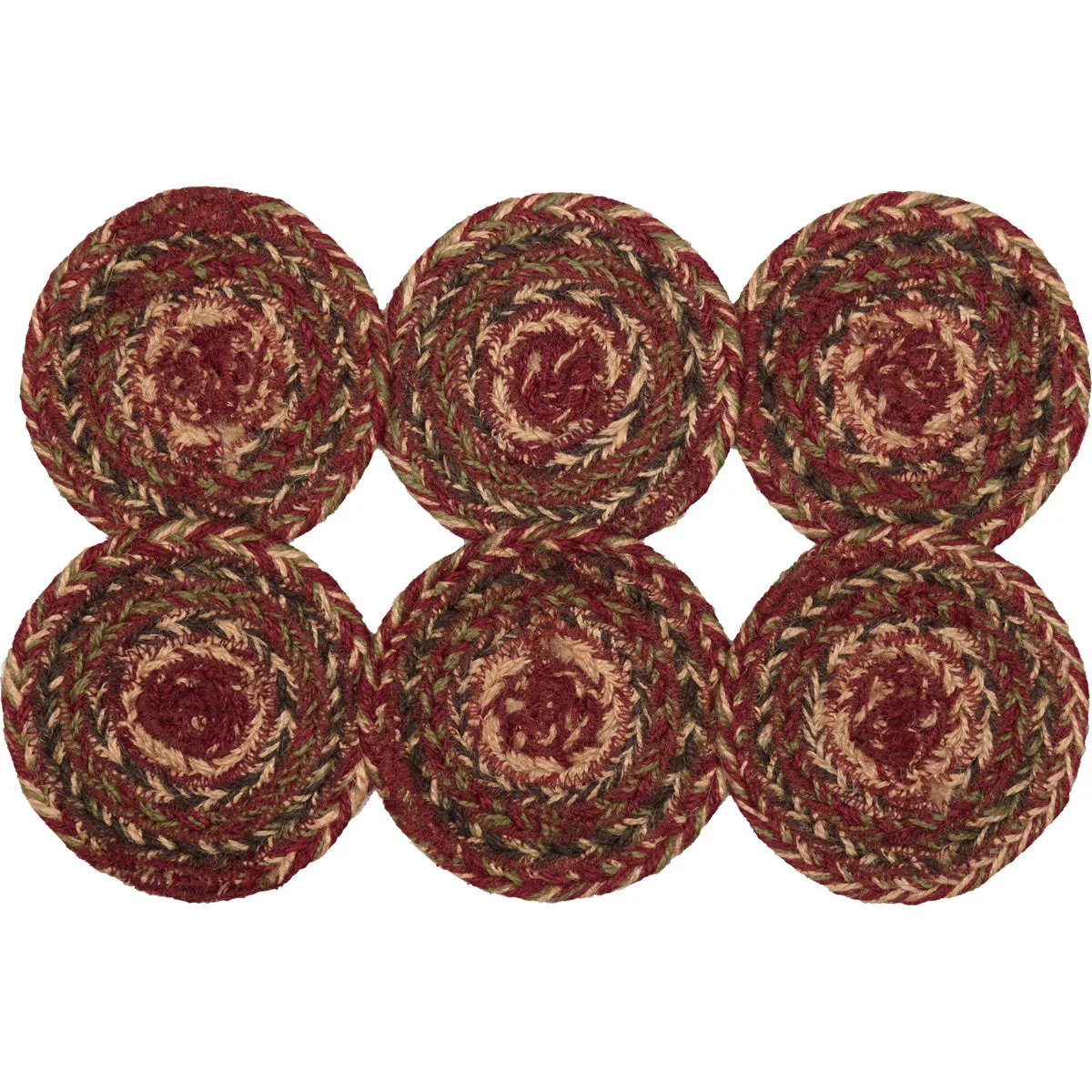 Cider Mill Jute Coaster Set of 6