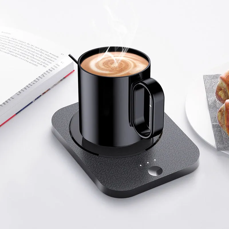 Constant Temperature Heating Insulated Coaster - USB Plugged-in