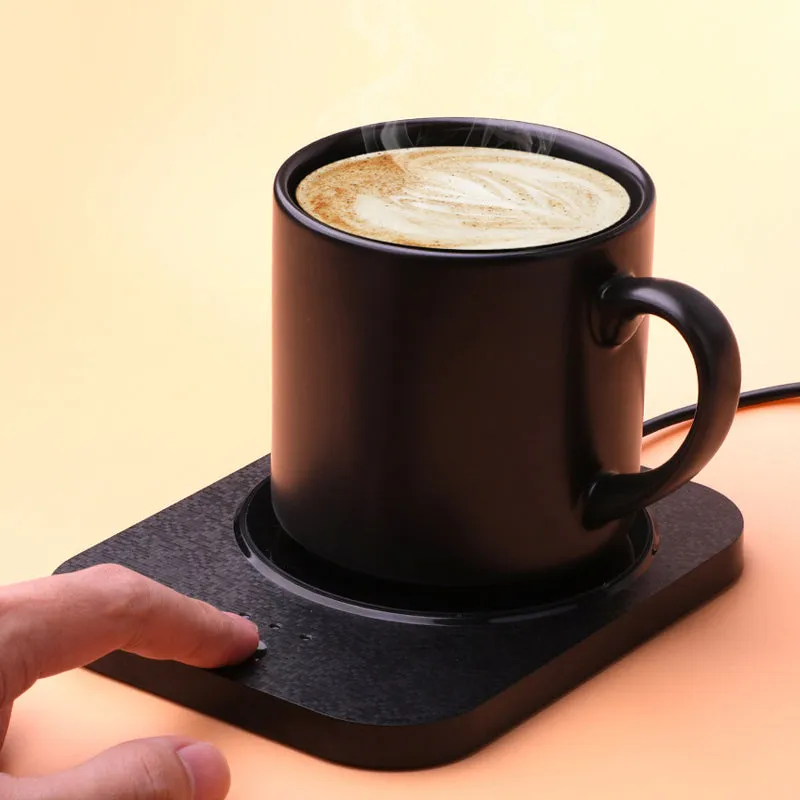 Constant Temperature Heating Insulated Coaster - USB Plugged-in