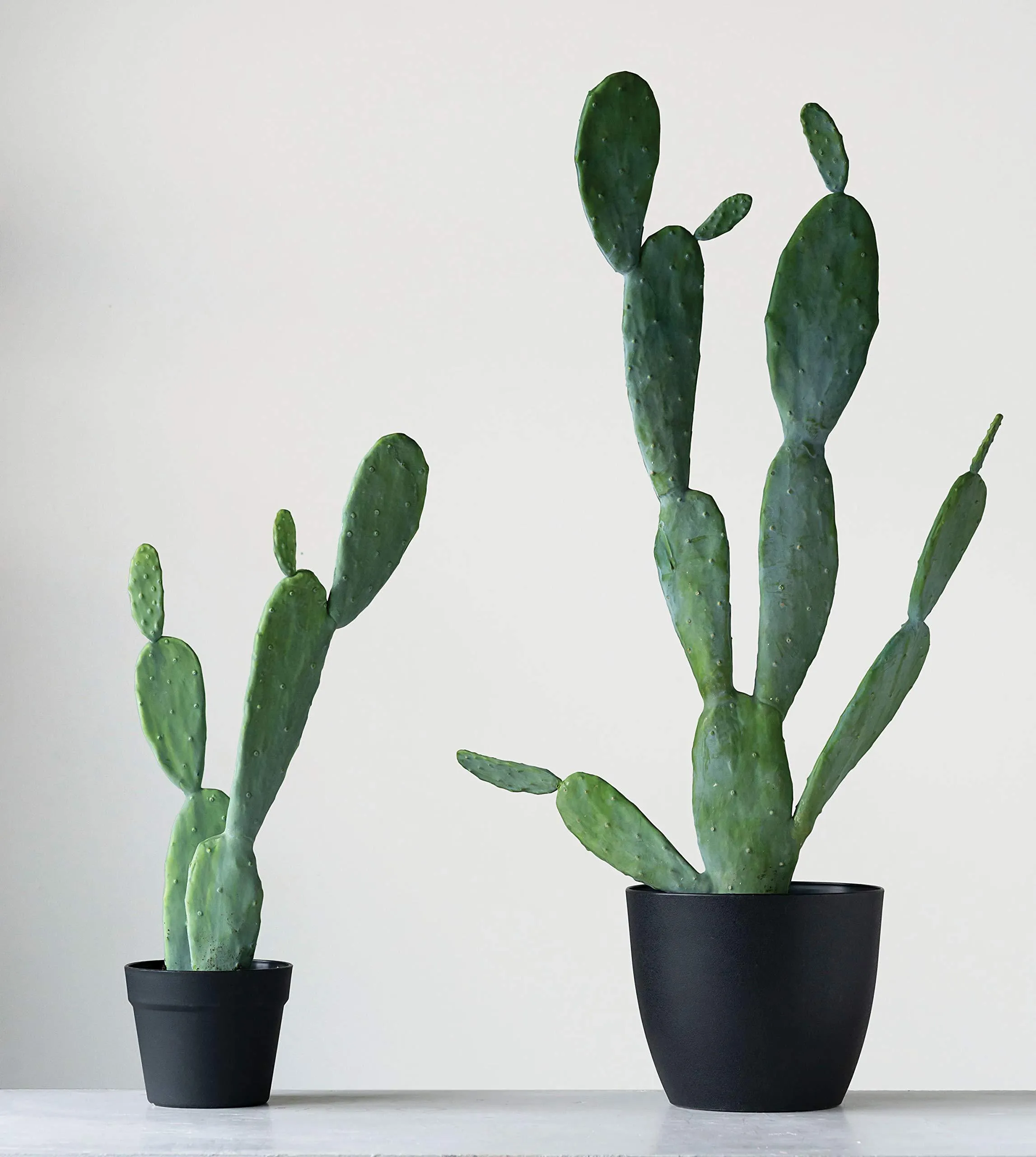 Creative Co-op Cactus in Pot Faux Botanical, Green