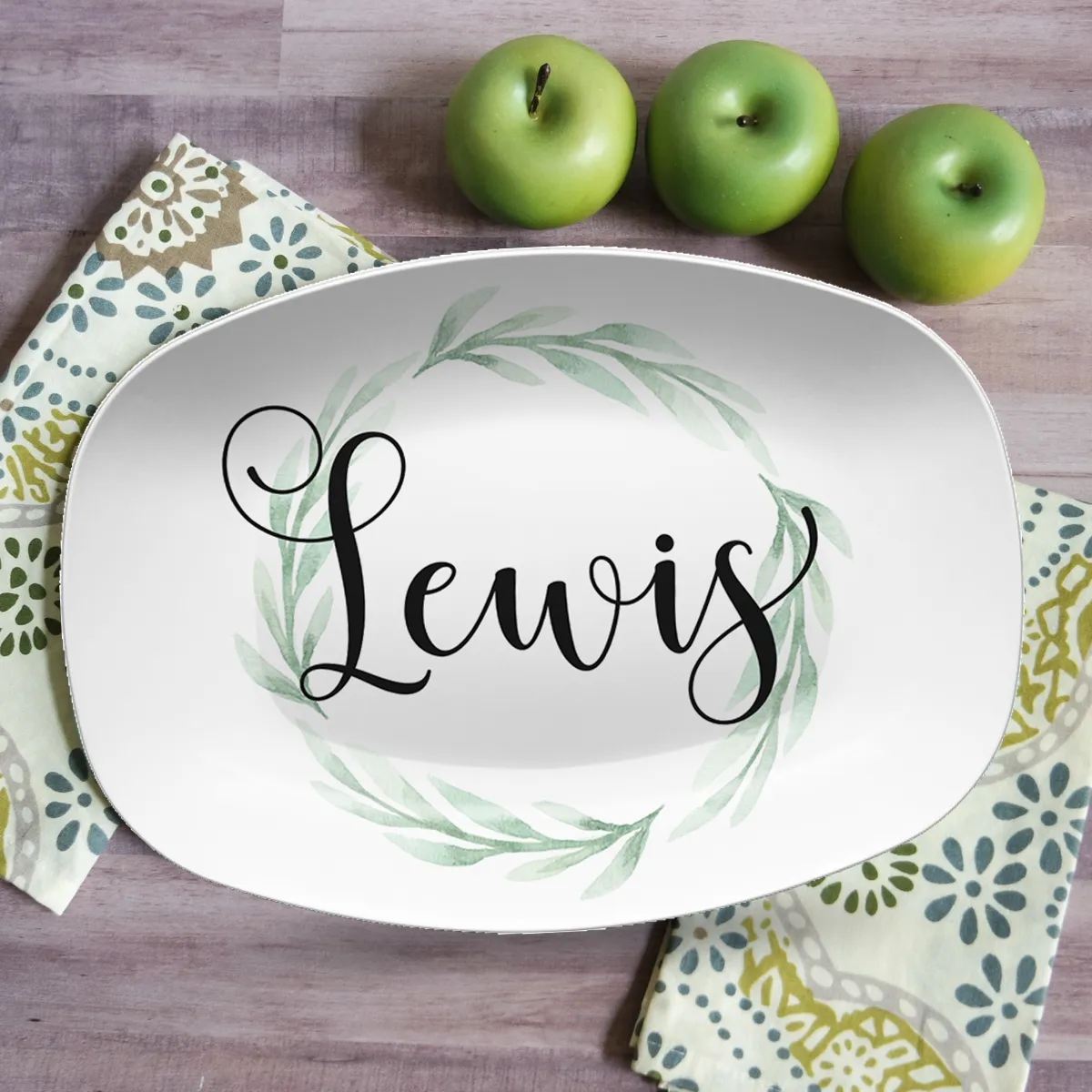 Custom Farmhouse Personalized Platters