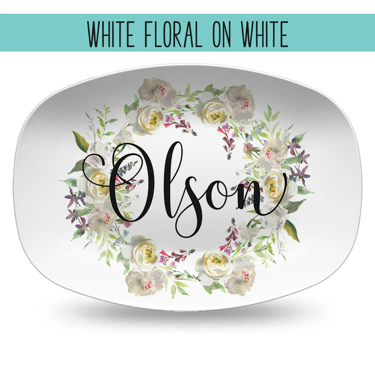 Custom Farmhouse Personalized Platters