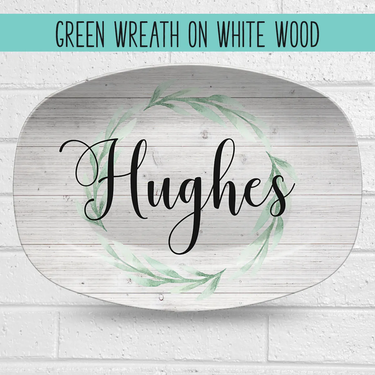 Custom Farmhouse Personalized Platters