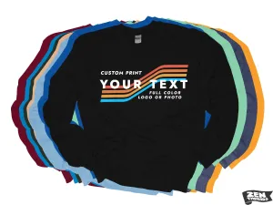 Custom Print Unisex Sweatshirt - Personalized Photo Design