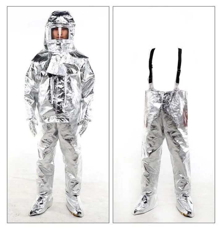 Fire and Heat Insulation Aluminized Fire Suit