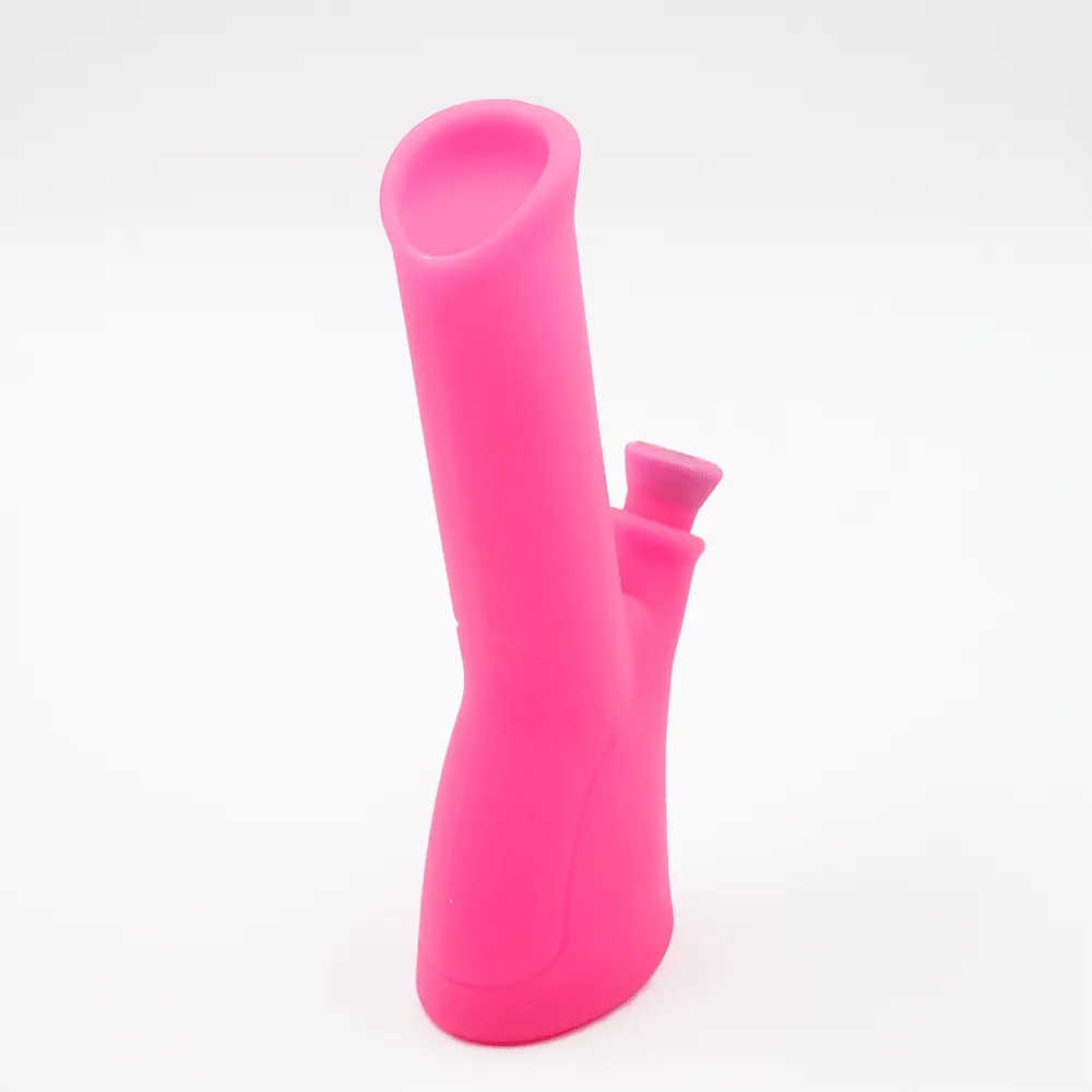 Gripper Glow Silicone Bong - Pink