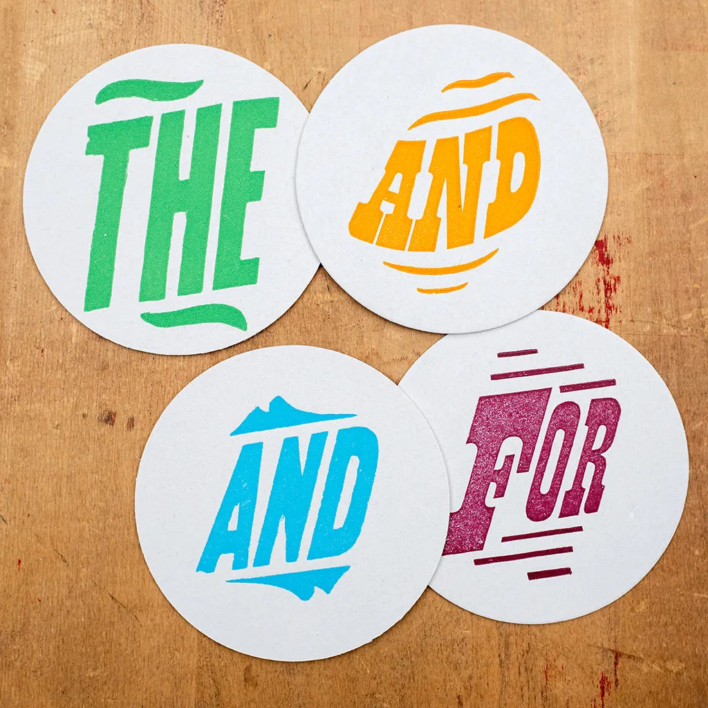 Hamilton Catchwords Coasters