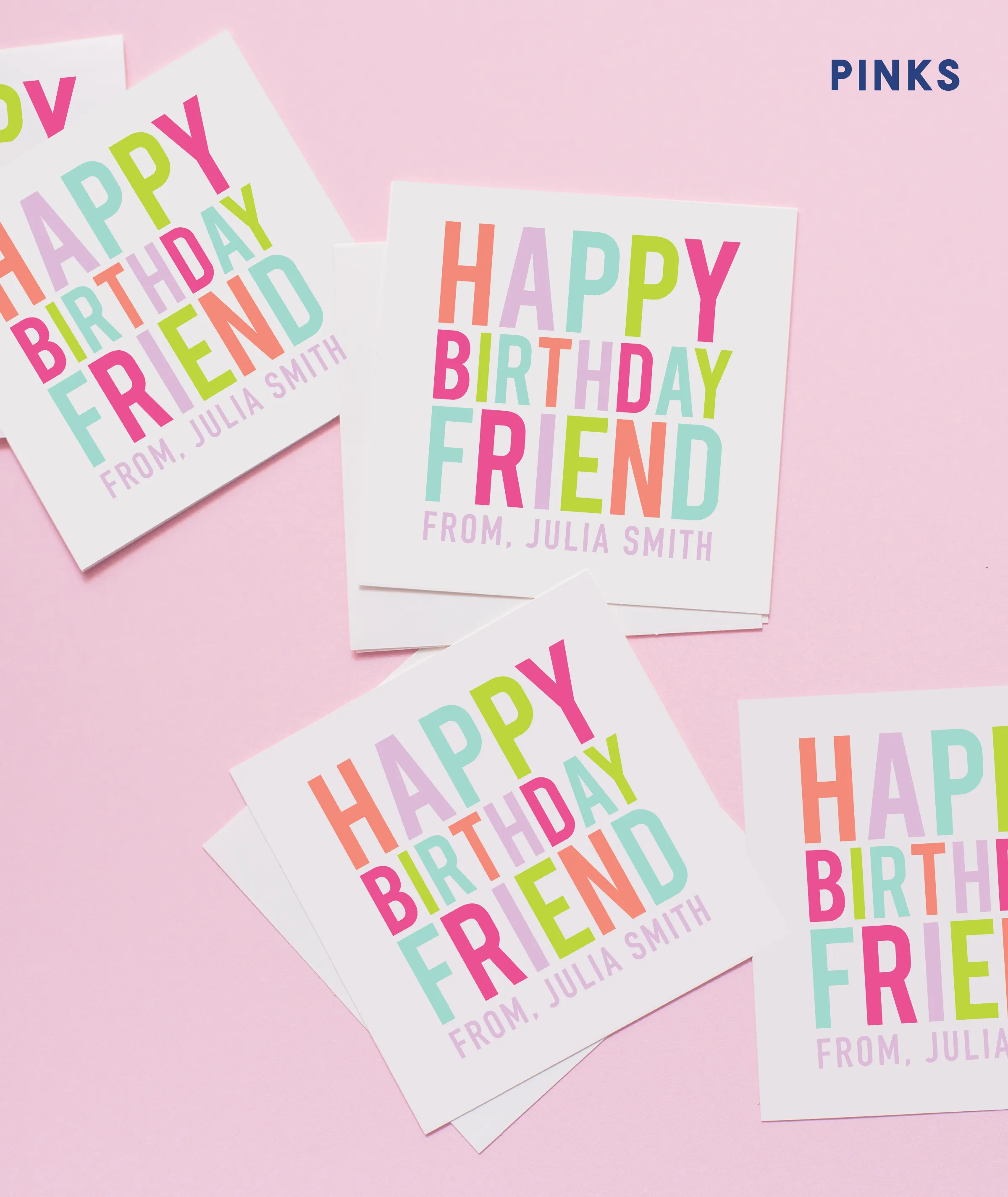 Happy Birthday Friend Stickers