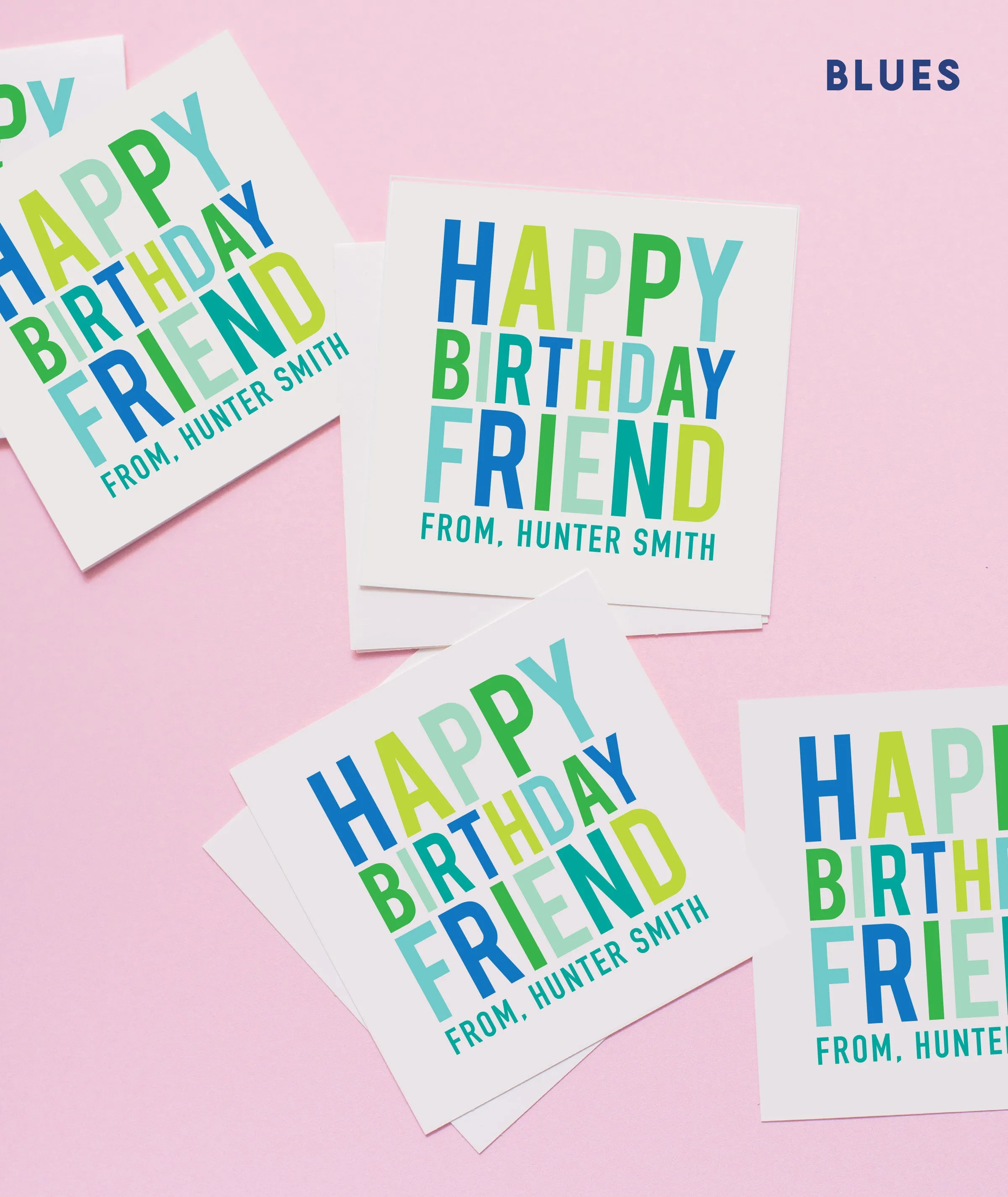 Happy Birthday Friend Stickers