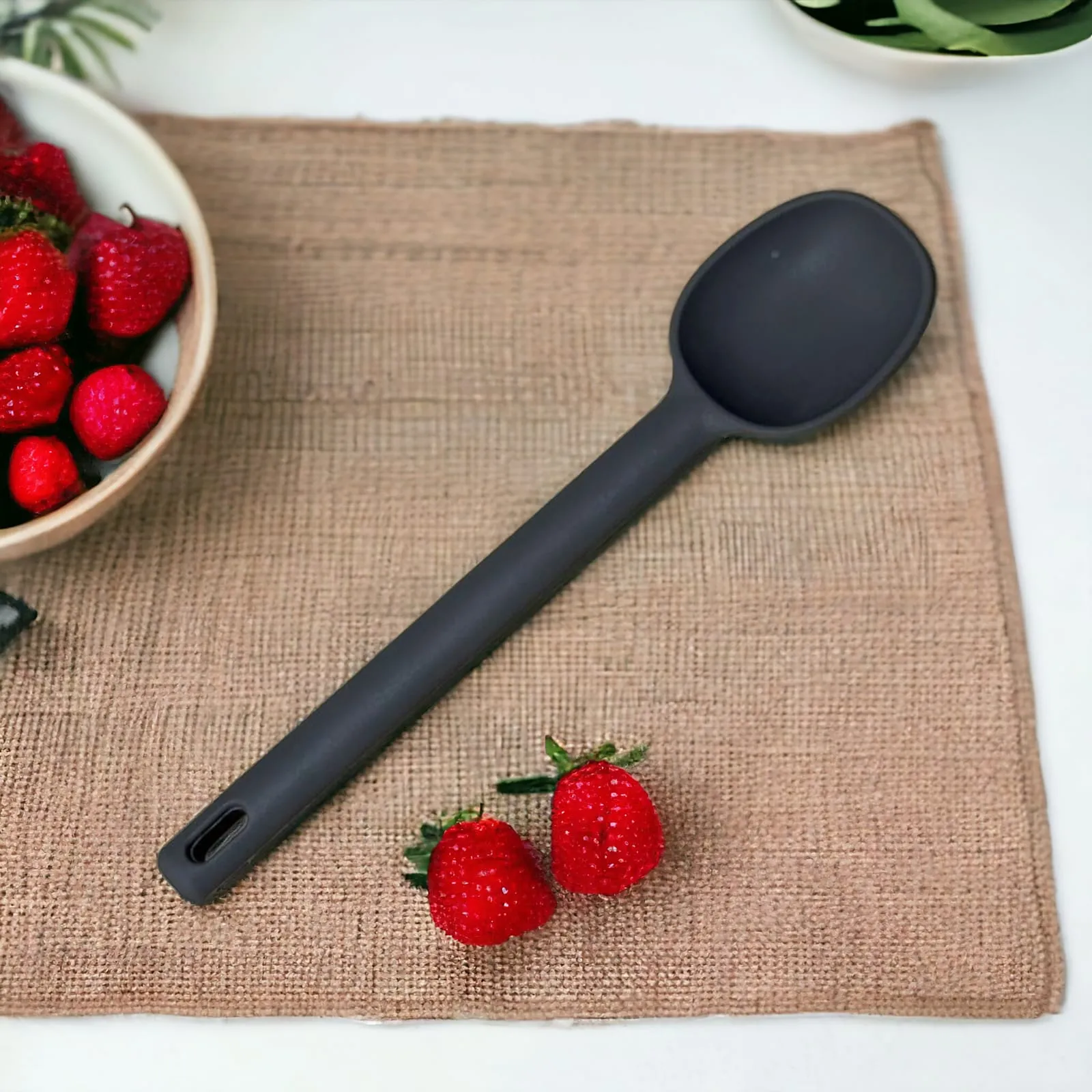 Heat Resistant Silicone Spoon