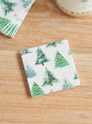 Holiday Trees Coaster