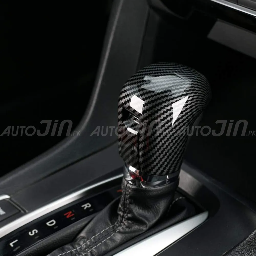 Honda Civic 2016-21 Shift Knob Cover - Carbon Fiber