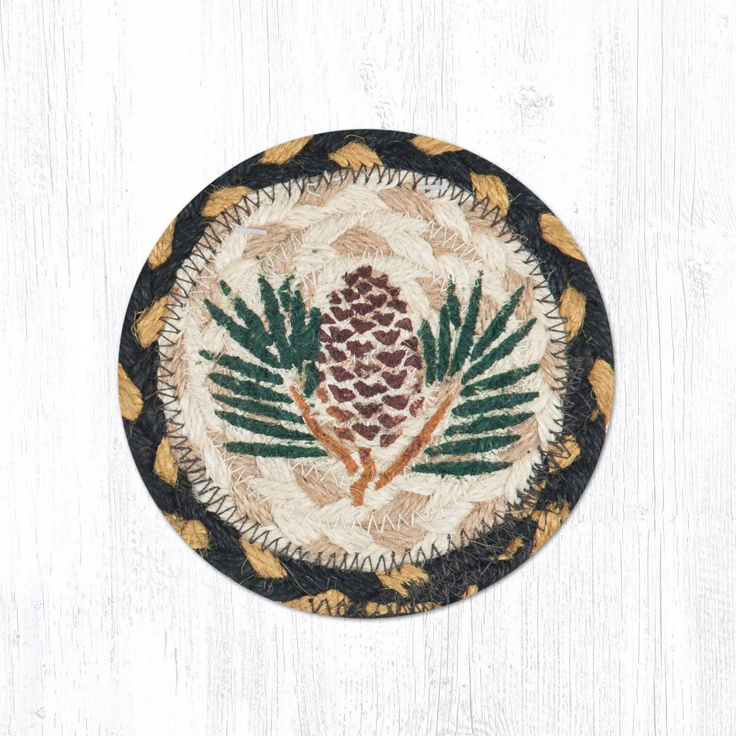 IC-043 Pinecone Individual Coaster