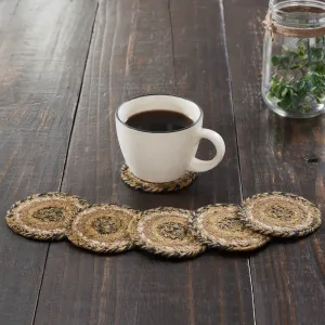 Kettle Grove Jute Coaster Set of 6