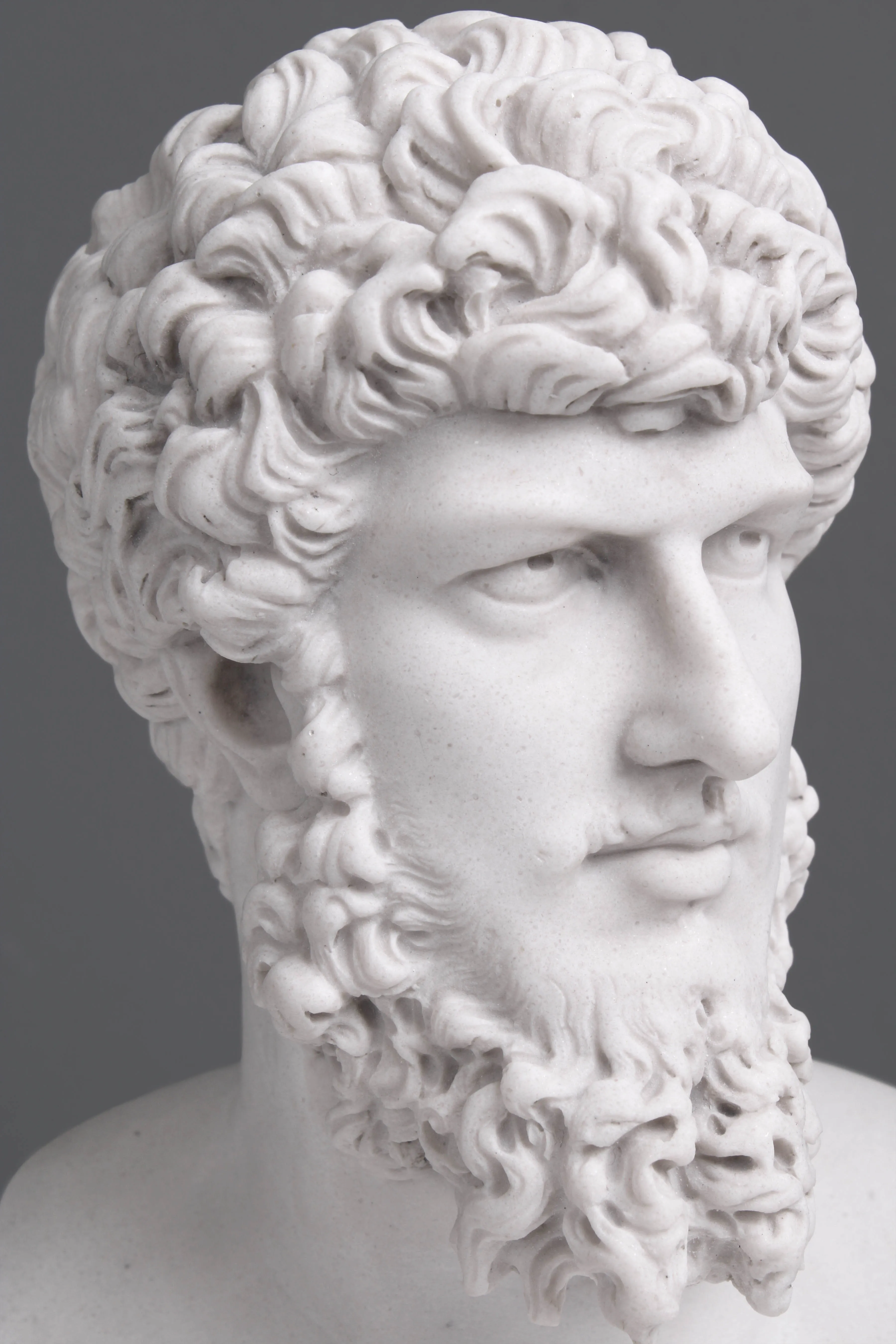 Lucius Verus Bust Sculpture - Roman Emperor (Small)