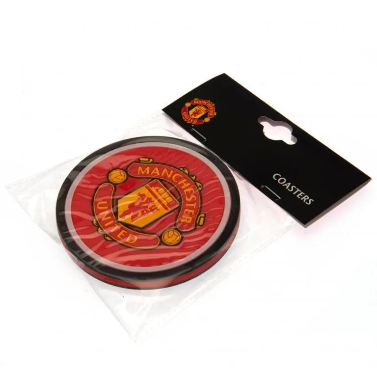 Manchester United 2pk Coaster Set