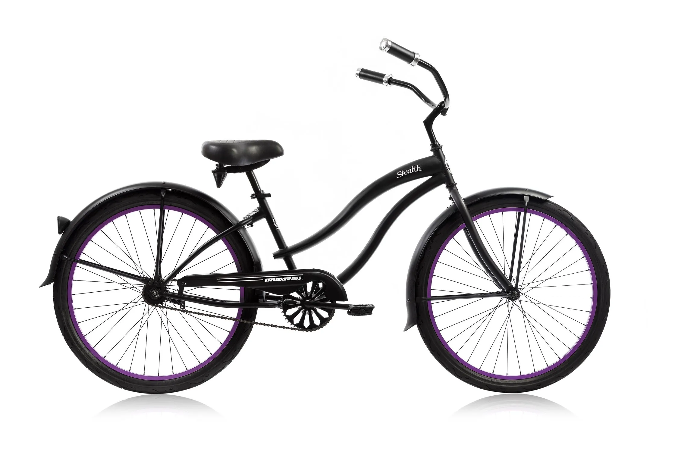 Micargi Stealth Single Speed 26"Beach Cruiser