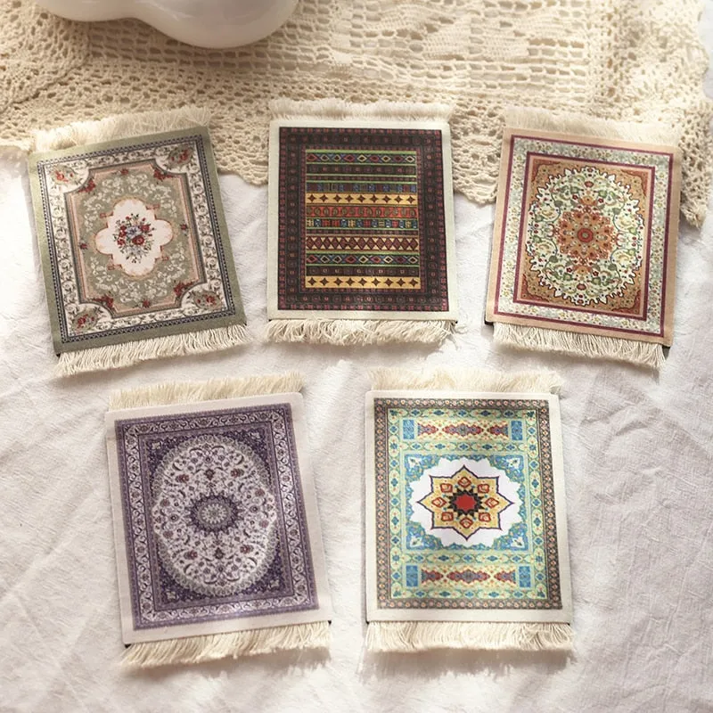 Mini Turkish Carpet Mug Coaster