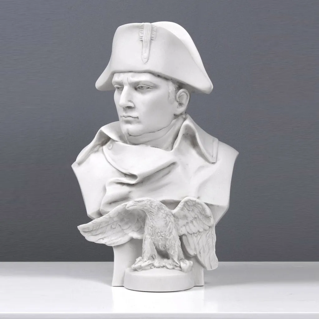 Napoleon with Eagle Bust Sculpture