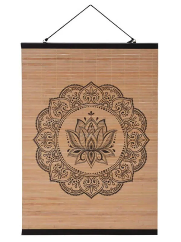 Natural Bamboo Hanging Wall Decoration