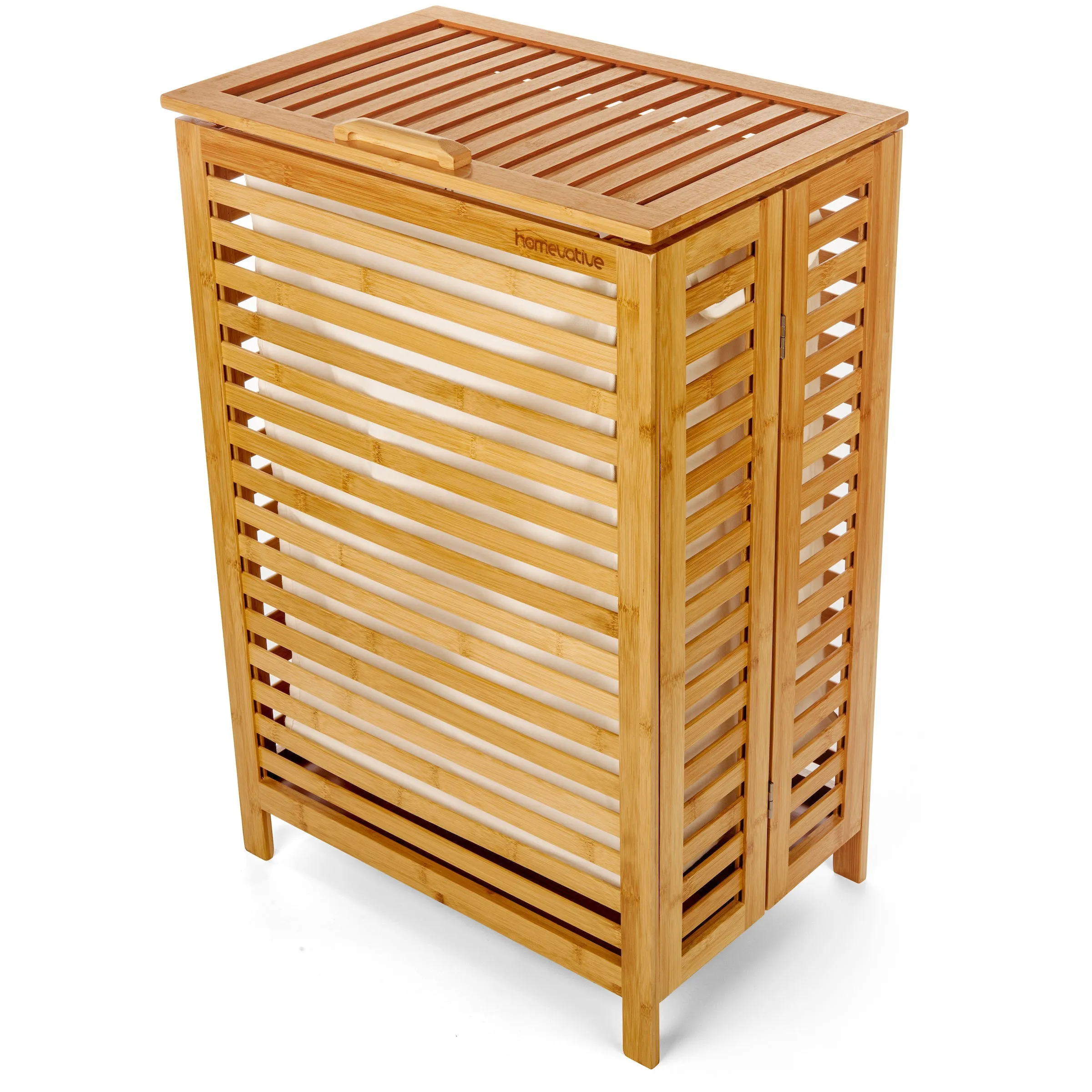 Natural Bamboo Laundry Hamper