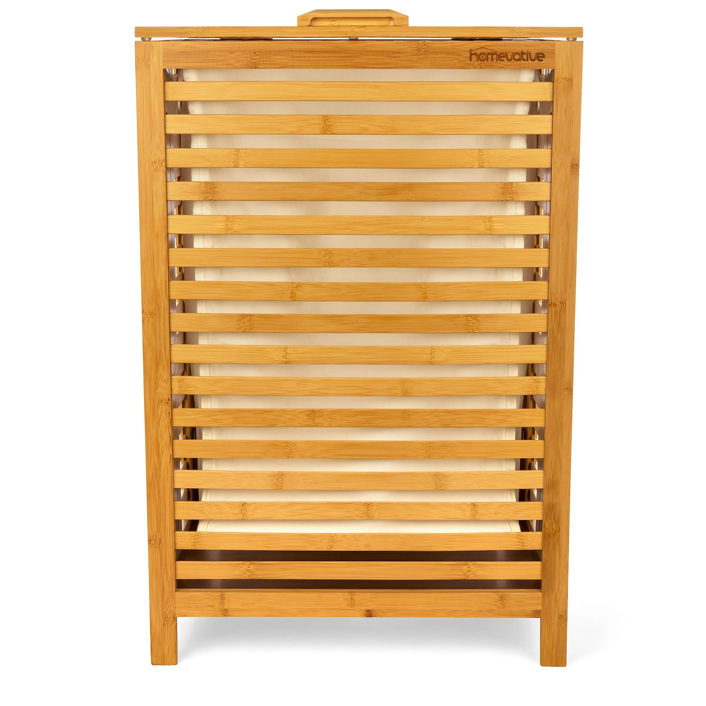 Natural Bamboo Laundry Hamper