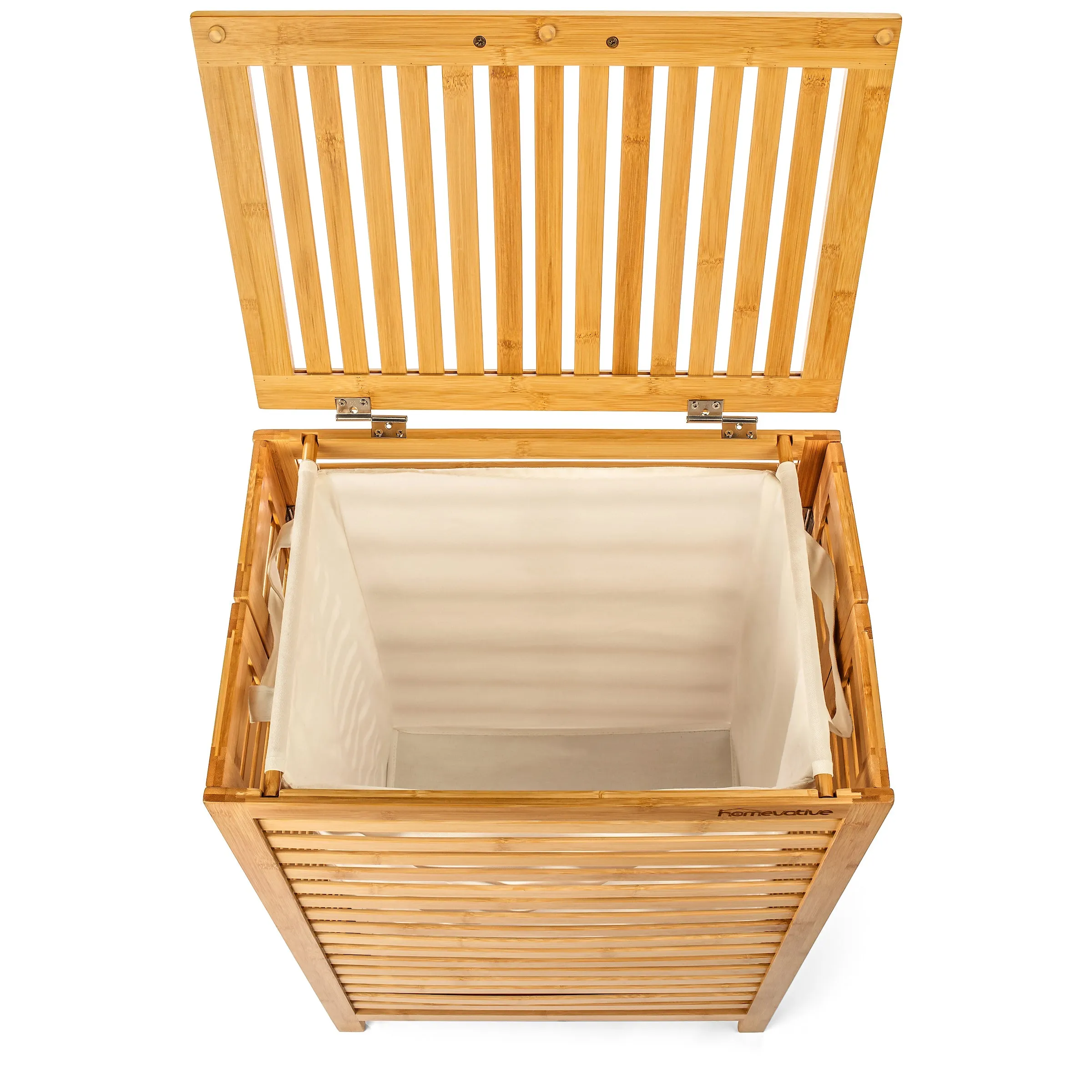 Natural Bamboo Laundry Hamper