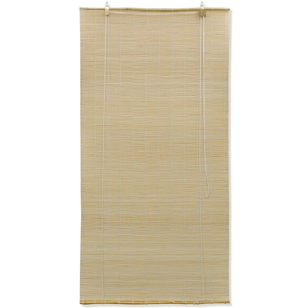 Natural Bamboo Roller Blinds 120 x 220 cm