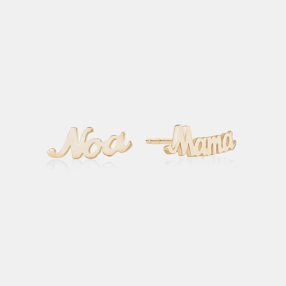 Personalized Name Studs