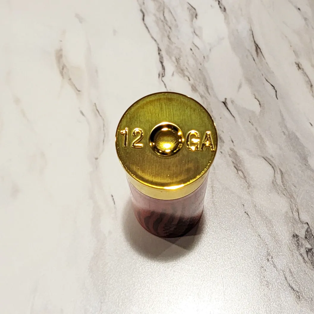 Personalized Shotgun Shell Shot Glass - Engraved 12 Gauge Shot Glass